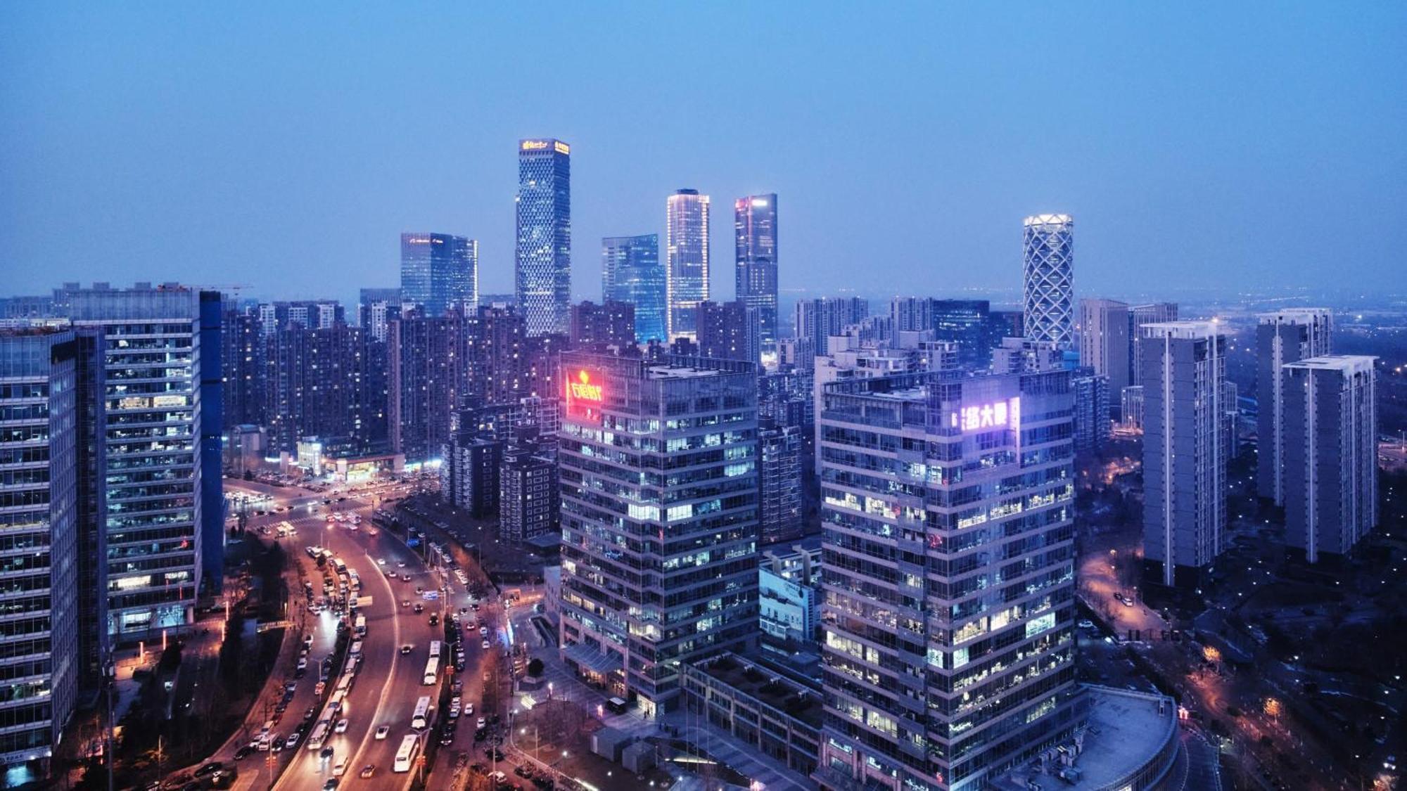 Holiday Inn Beijing Focus Square By Ihg Eksteriør bilde